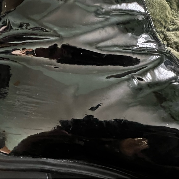 Aquatalia weatherproof patent boots size 7 1/2. Made in Italy. - Picture 5 of 9